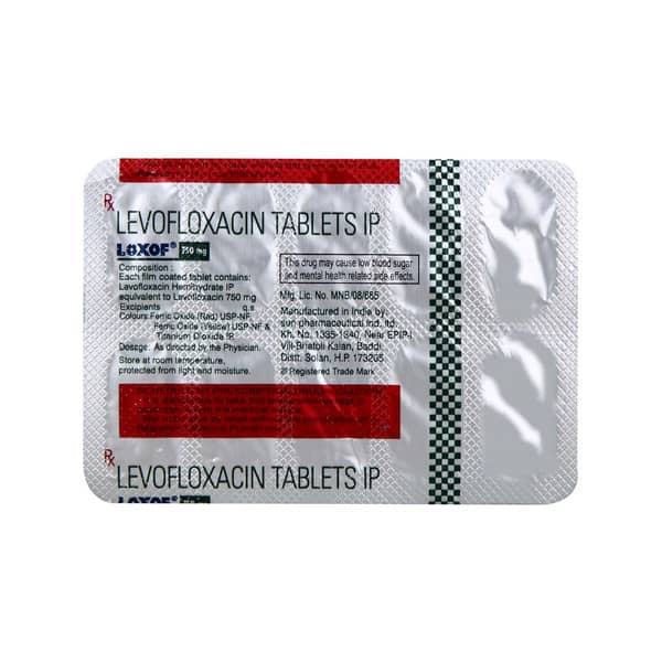Loxof 750mg Strip Of 10 Tablets