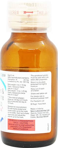 Lumerax Bottle Of 30ml Dry Syrup
