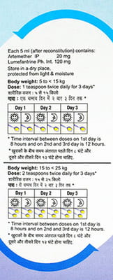 Lumerax Bottle Of 30ml Dry Syrup