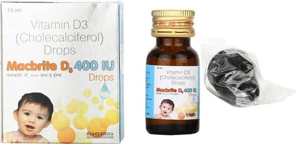 Macbrite D3 400 Iu Bottle Of 15Ml Oral Drops