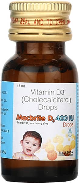Macbrite D3 400 Iu Bottle Of 15Ml Oral Drops