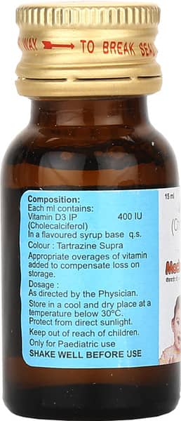 Macbrite D3 400 Iu Bottle Of 15Ml Oral Drops