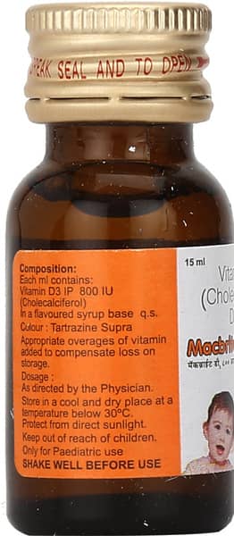 Macbrite D3 800 Iu Bottle Of 15ml Oral Drops