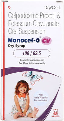 Monocef O Cv 100/62.5mg Bottle Of 30ml Dry Suspension