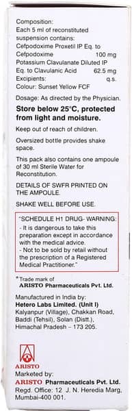 Monocef O CV Dry Suspension