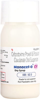 Monocef O Cv 100/62.5mg Bottle Of 30ml Dry Suspension