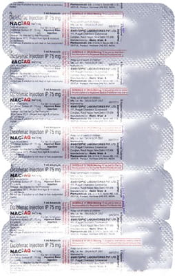 Nac Aq Ampoule Of 1ml Injection
