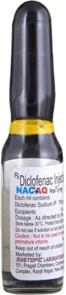 Nac Aq Ampoule Of 1ml Injection