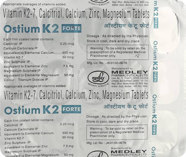 Ostium K2 Forte Tablet
