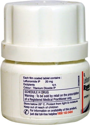 Rumalef 20mg Bottle Of 30 Tablets