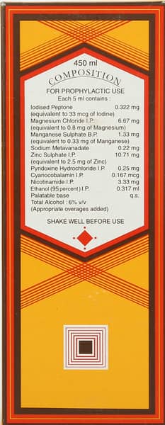 Neogadine Bottle Of 450ml Elixir