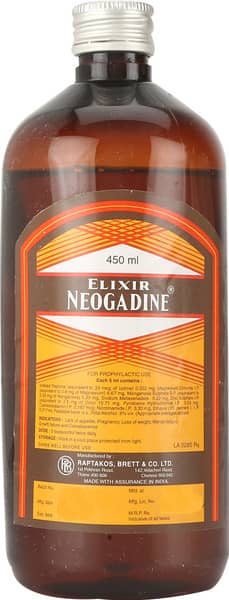 Neogadine Bottle Of 450ml Elixir