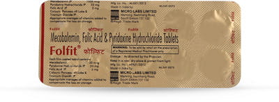 Folfit Strip Of 10 Tablets