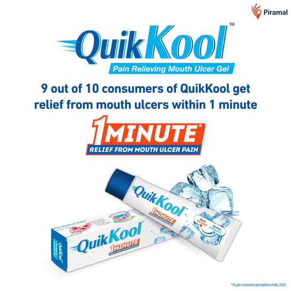 Quik Kool Mouth Ulcer Gel 10gm