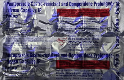 Padup 40mg Strip Of 10 Capsules