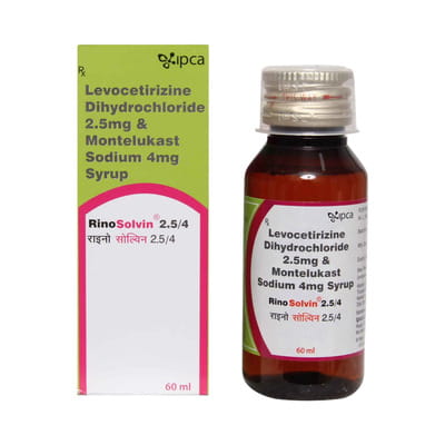 Rinosolvin Bottle Of 60ml Syrup