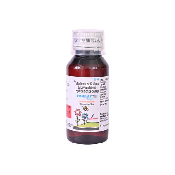 Romilast L Bottle Of 60ml Syrup