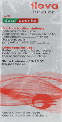 Tiova Box Of 200md Metered Dose Inhaler