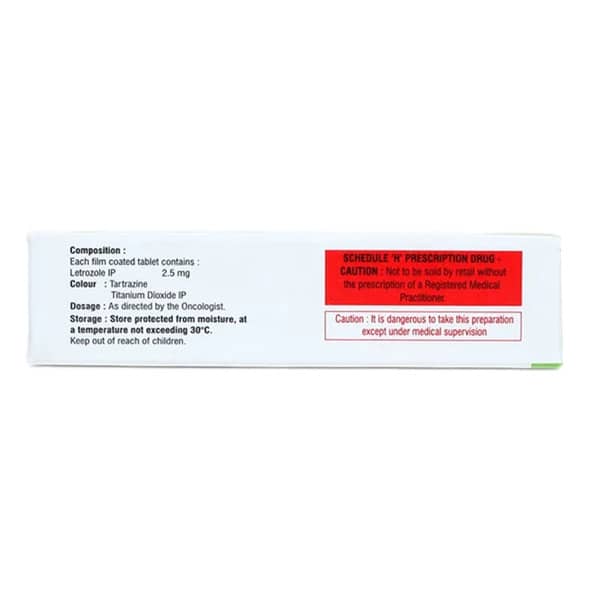 Letrovin 2.5Mg Tablets