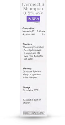 Ivrea 0.5% Bottle Of 30ml Shampoo
