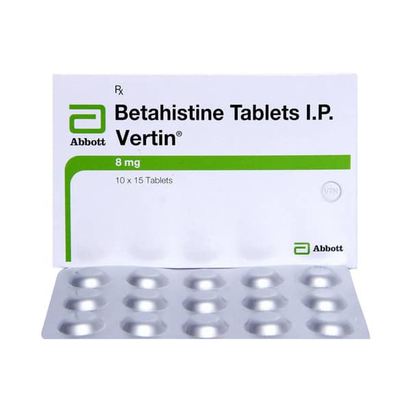 Vertic 8mg Tablet