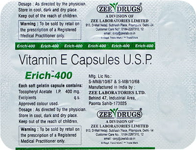 Erich 400mg Strip Of 10 Capsules