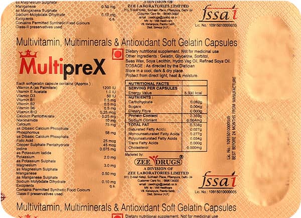 Multiprex Capsule