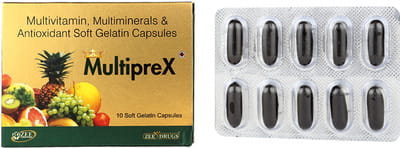 Multiprex Strip Of 10 Capsules
