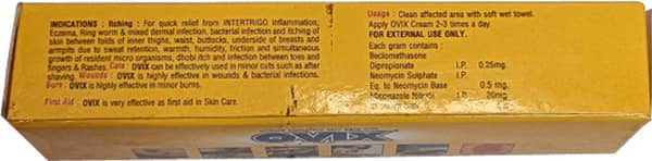 Ovix Tube Of 15gm Cream