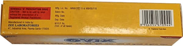 Ovix Tube Of 15gm Cream