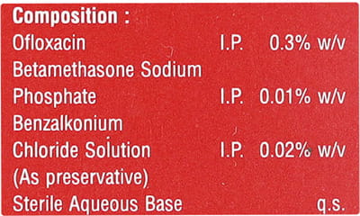 Oflatop D Bottle Of 10ml Eye Drops