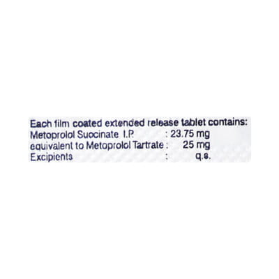 Metopot 25mg Strip Of 10 Tablets