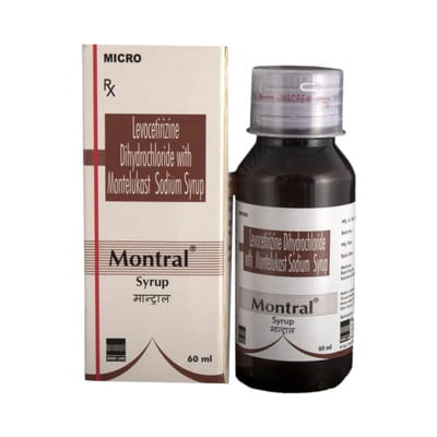 Montral Bottle Of 60ml Syrup