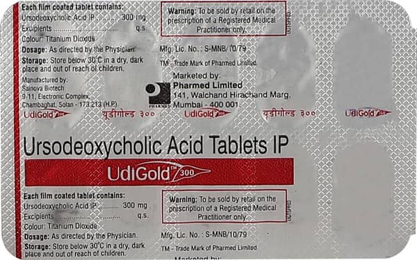 Udigold 300mg Strip Of 10 Tablets
