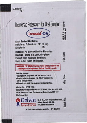 Densaid Qa Sachet Of 1gm Oral Powder