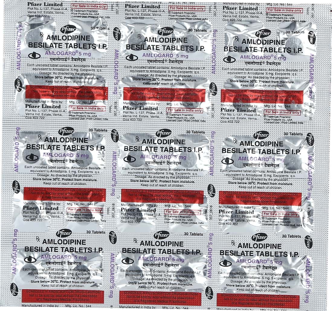 Amlogard 5mg Tablet