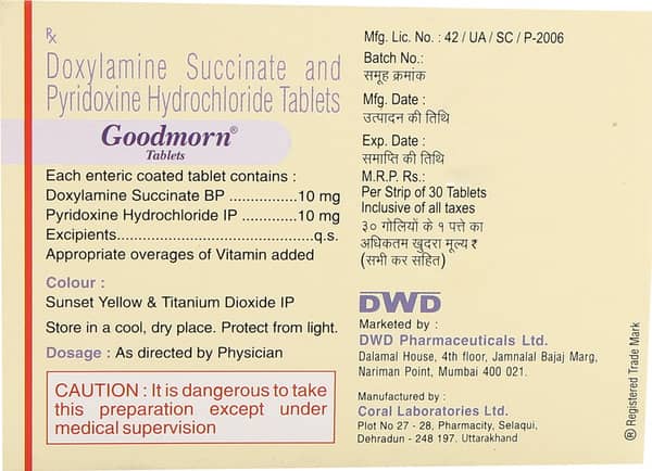 Goodmorn Strip Of 30 Tablets