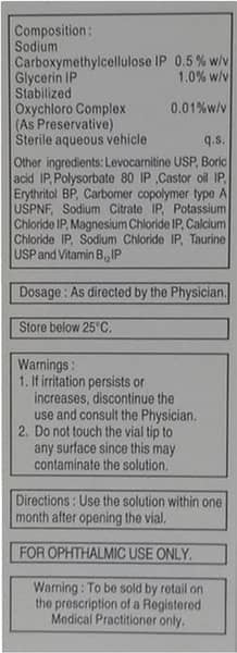 Aqualube Liquigel Bottle Of 10ml Eye Drops