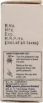 Bidin Ls Tm Bottle Of 5ml Eye Drops