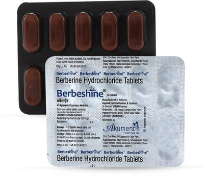 Berbeshine 500mg Strip Of 10 Tablets