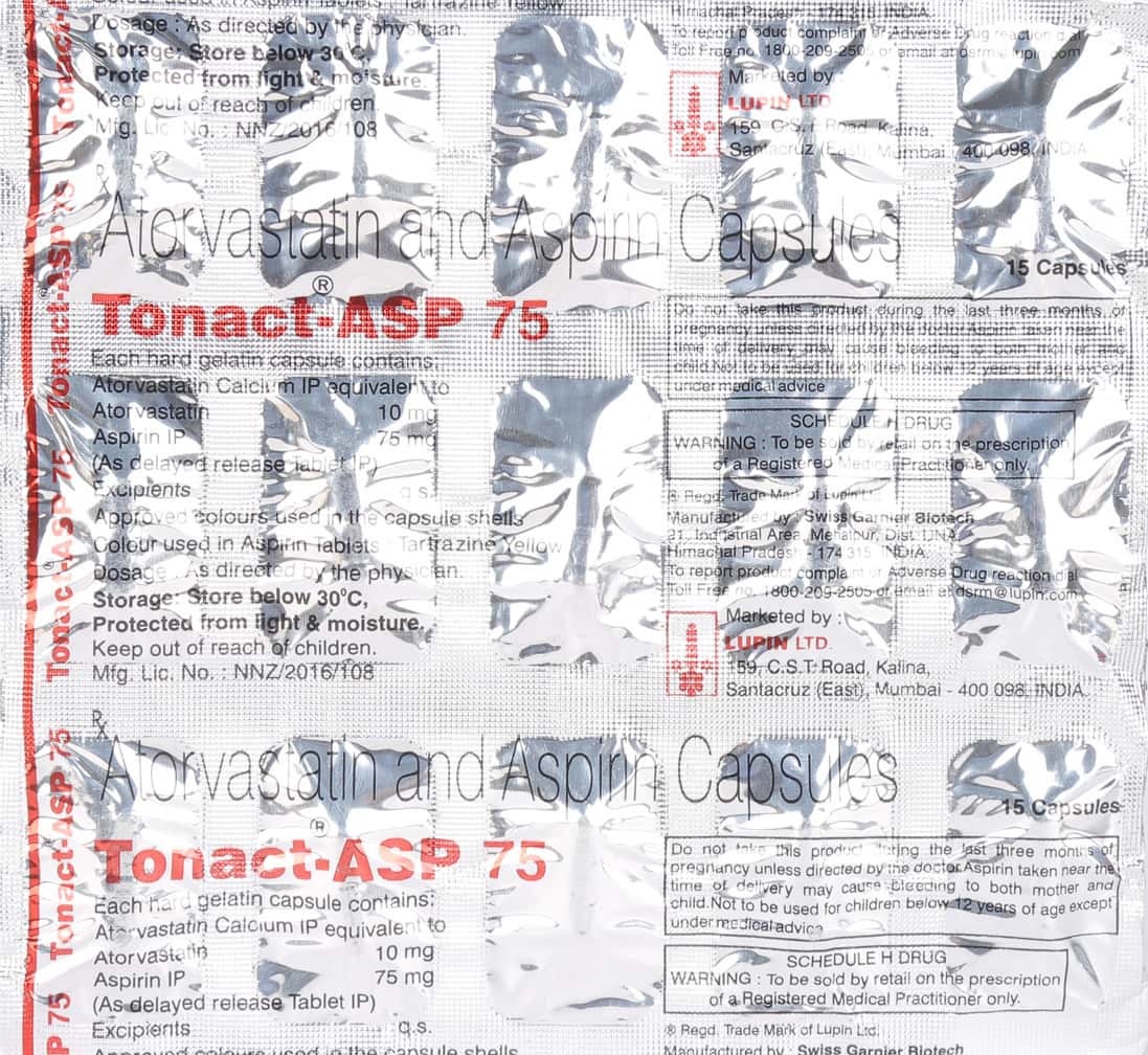 tonact gold 20mg capsules