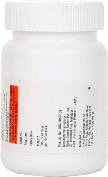 Niftran 100mg Bottle Of 10 Capsules