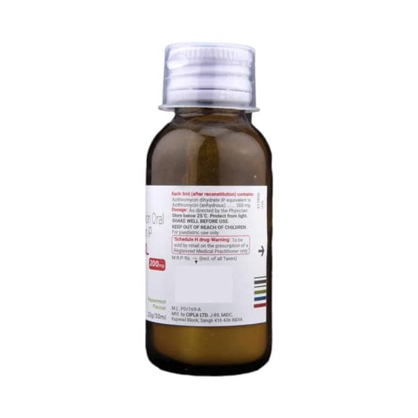 Azee Xl Peppermint Flavour Bottle Of 30ml Dry Syrup