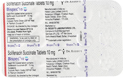 Bispec 10mg Strip Of 15 Tablets