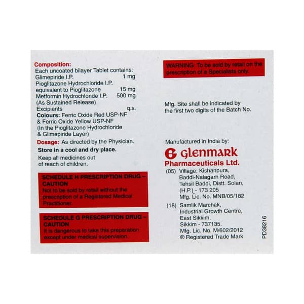 Trigulin 1Mg Strip Of 15 Tablets