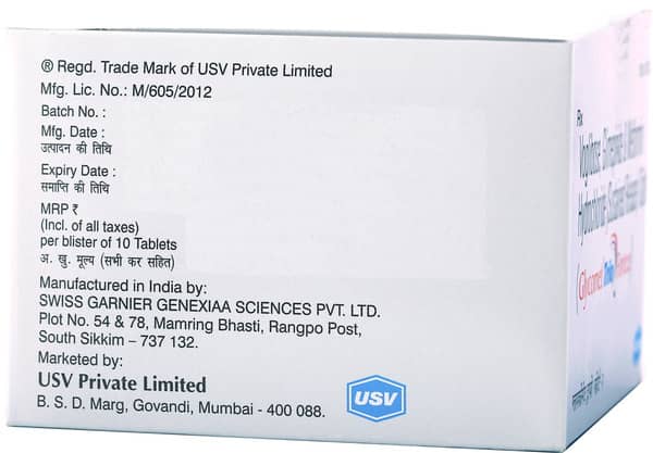 Glycomet Trio Forte 2mg Strip Of 10 Tablets