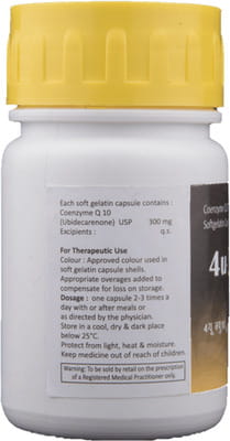 4u Q10 Forte Bottle Of 30 Capsules