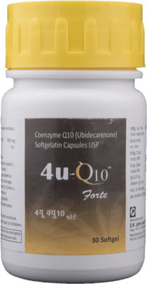 4u Q10 Forte Bottle Of 30 Capsules