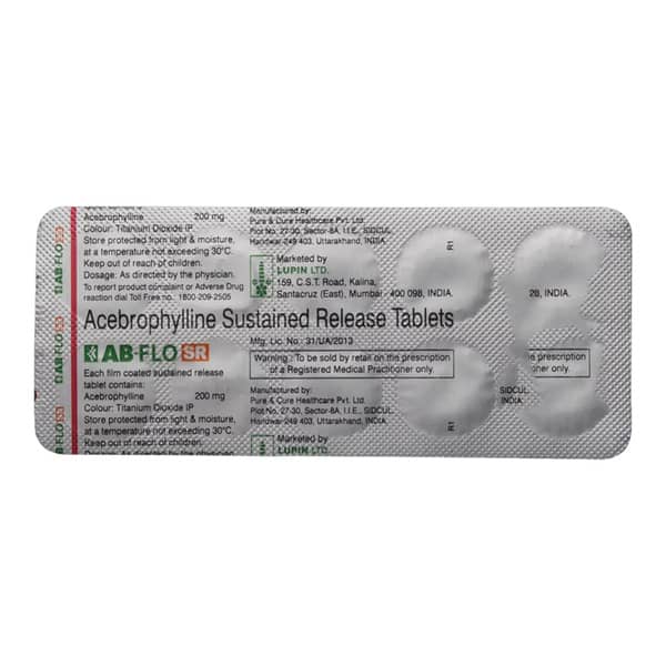 Ab Flo Sr 200Mg Strip Of 10 Tablets