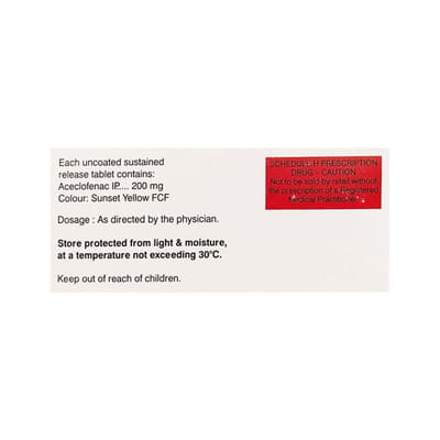 Acemiz Sr 200mg Strip Of 10 Tablets